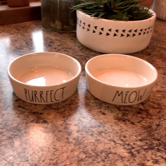 Rae Dunn Other - Rae Dunn small cat bowls x 2